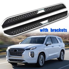 2Pcs Running Boards Side Step Pedals Nerf Bar For Hyundai Palisade 2020-2025