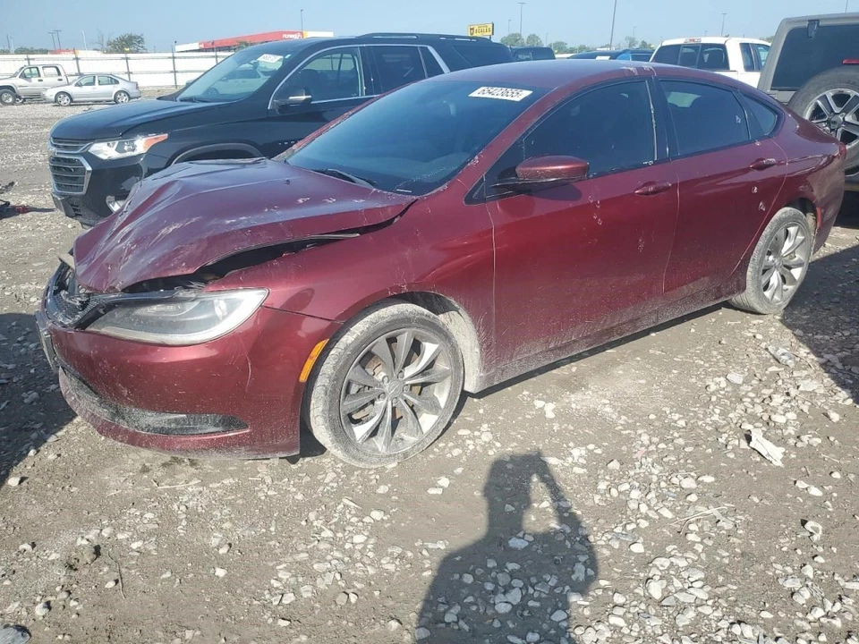 Chrysler 200 2015 velocímetro clúster sedán C 140 MPH pantalla de visualización de 7"   Foto 2 de 4