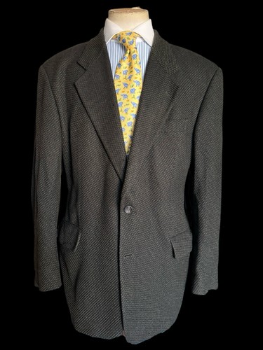 Hugo Boss, Vintage Hugo Boss X Loro Piana Blazer Wolle Kaschmir Grün 44R