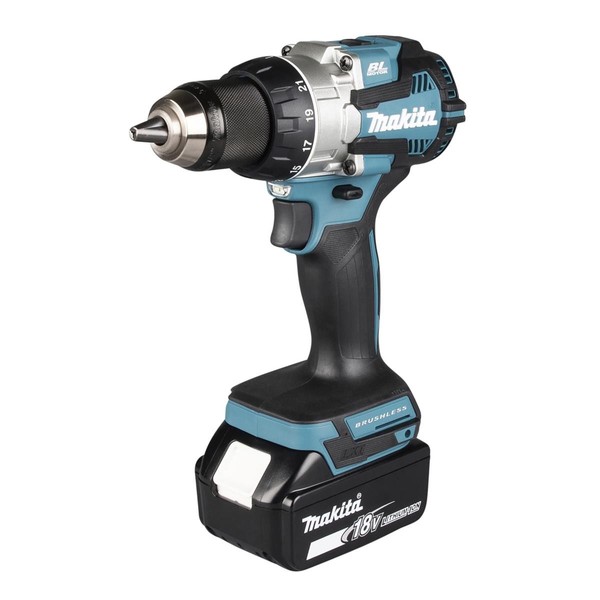 Makita Akku-Bohrschrauber DDF489RTJ 18V/5Ah 2Akkus +LadegeräT-image