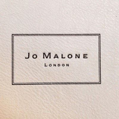 JO MALONE MINI SNAP BAG - Cream Perfume Holder Toiletries Travel