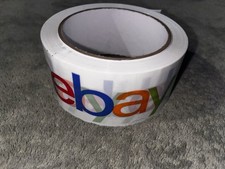 1 Roll 2" x 75 yds Official eBay Branded Packaging Packing Package Carton Tape