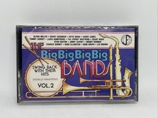The Big Big Big Big Bands Vol. 2 Various Artists Cassette 70002-4, Sealed