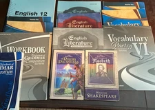 Abeka English, Literature, Vocabulary Poetry Sets 12th Grade
