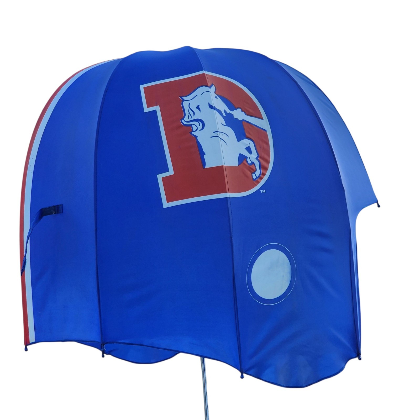 Vintage Denver Broncos Helmet Umbrella NFL SportsBrella Blue 80s | eBay