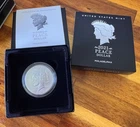 2021 P Peace Silver Dollar OGP/COA 21XH  Free Shipping! Bought 1st day of issue!