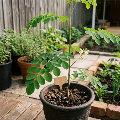 #ad 100pcs Moringa Oleifera Seeds Home Garden Planting Seeds $4.33
