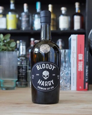 Bloody Harry Premium Dry Gin Deutscher Gin Regional OVP.