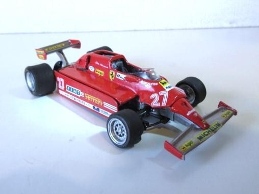Vincenzo Bosica Master Model FDS 1/43 scale Ferrari 126CK minicar