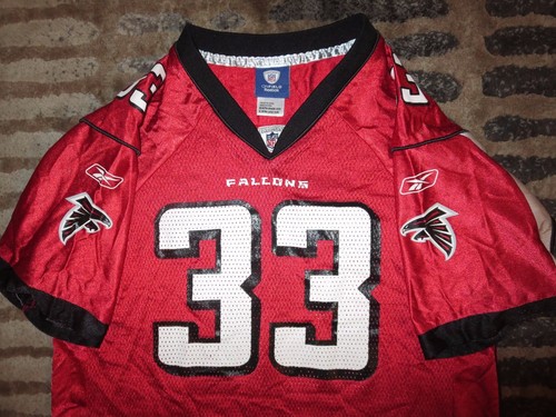 Atlanta Falcons #33 Turner Reebok Red Edition NFL Jersey Youth XL 18-20 - Picture 2 of 4