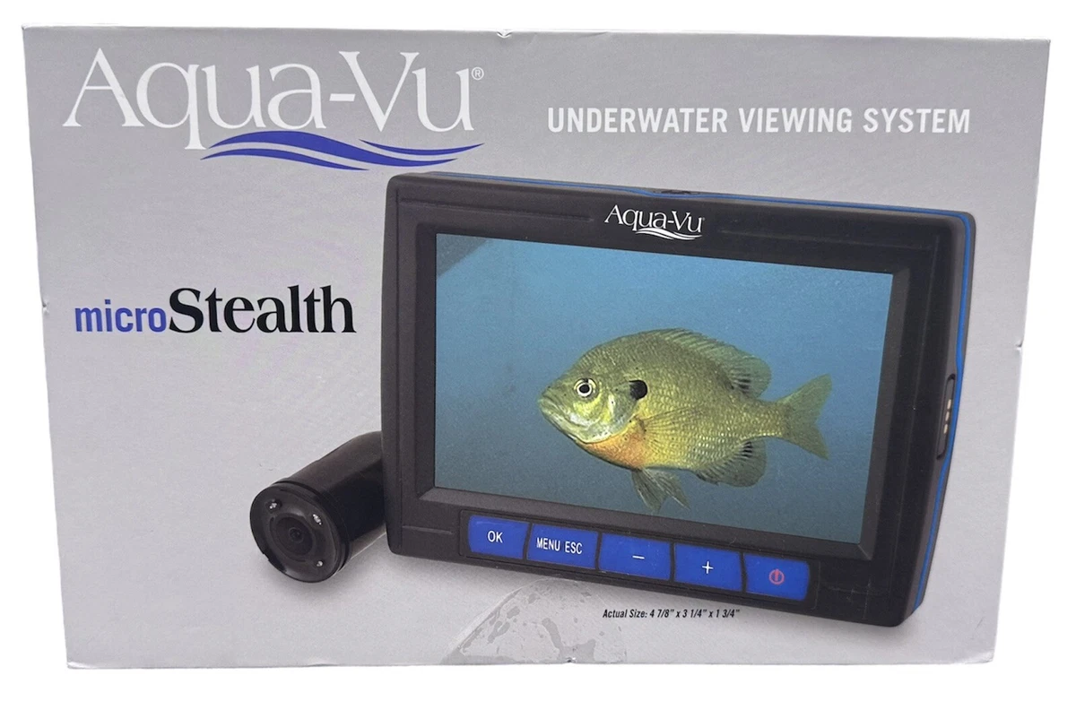 Caméra De Pêche Aqua-Vu Scout SRT - Moniteur 7 Pouces - Testé Et Fonctionne
