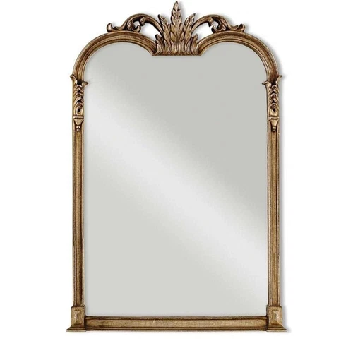 Uttermost Jacqueline Traditional Urethane Vanity Mirror in Gold - Picture 1 of 3