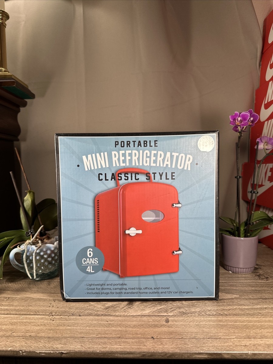 portable mini refrigerator classic style NEW Mint Complete | eBay