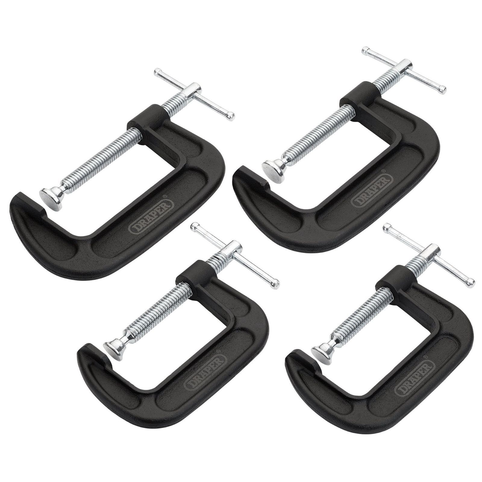 B&Q - Heavy Duty G-Clamp Set (4 Piece) 18992 - Image 2