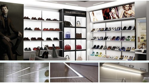 1 Metro Canale Alluminio per Luce Striscia LED con Copertura Profilo PVC 5050 3528 - Foto 4 di 12