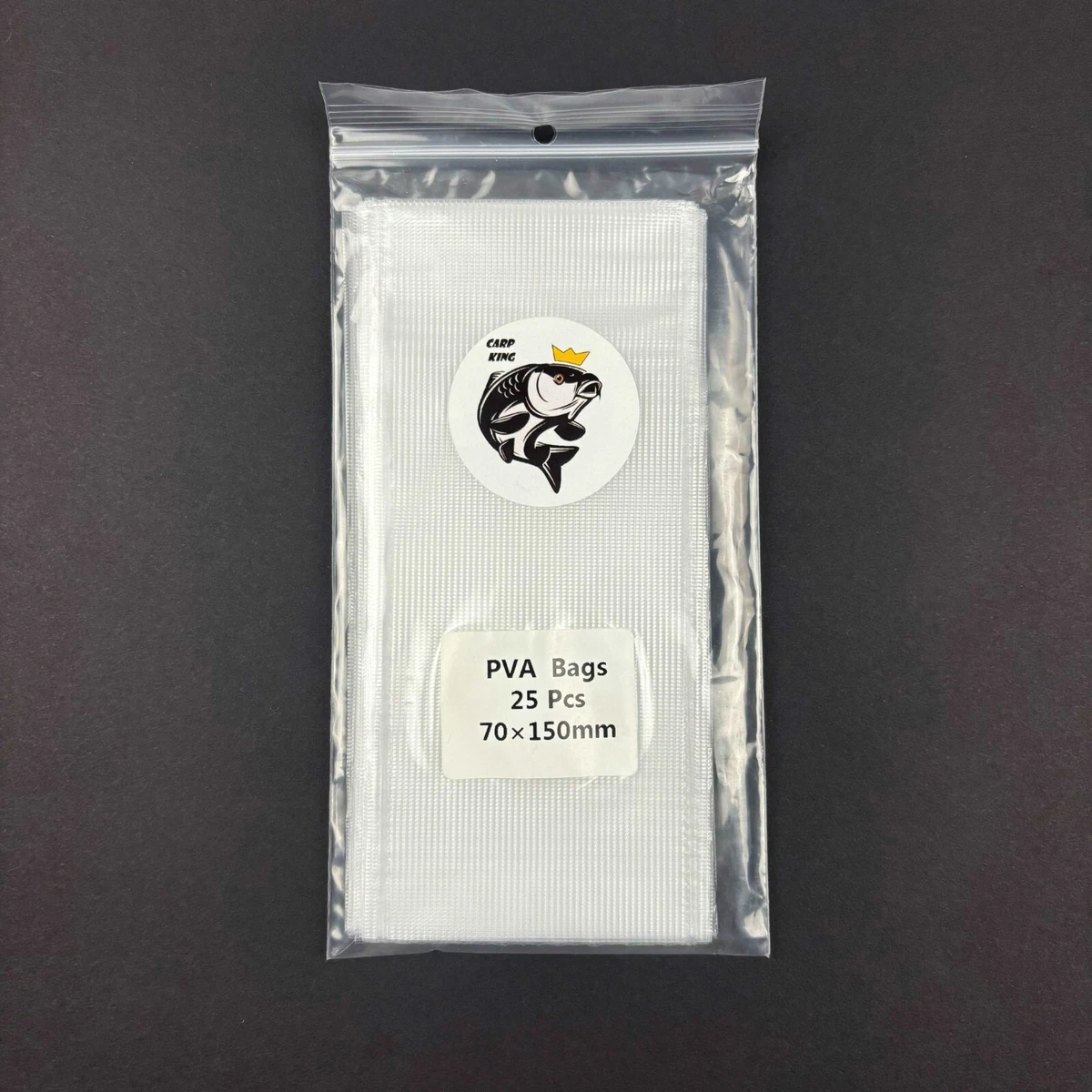 Norths Tackle Sacchetti PVA Per Carpa – Confezione Da 50 – Scioglimento Rapido, UK