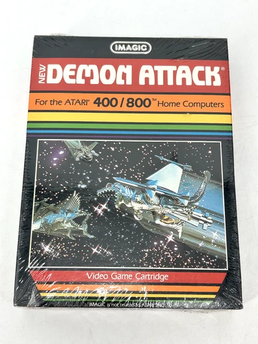 Atari 400/800 Demon Attack by IMAGIC Brand New! Sealed Never Opened