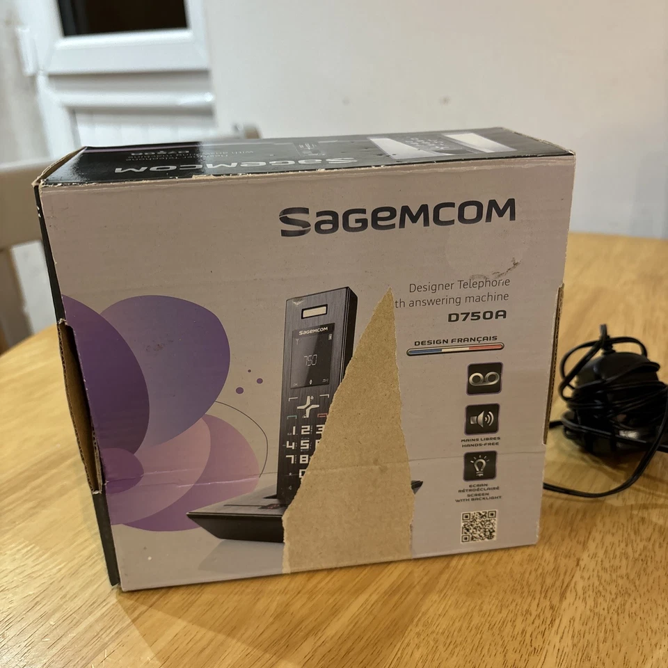 Sagemcom D750A Telefono cordless di design e segreteria telefonica - Immagine 2 di 4