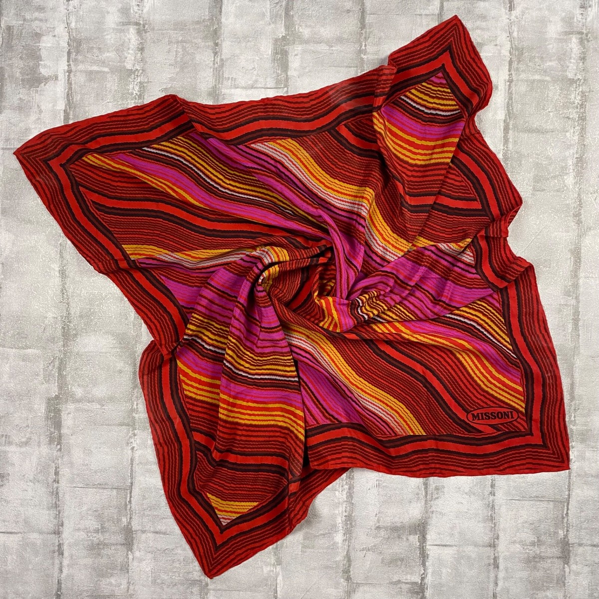 missoni silk scarf