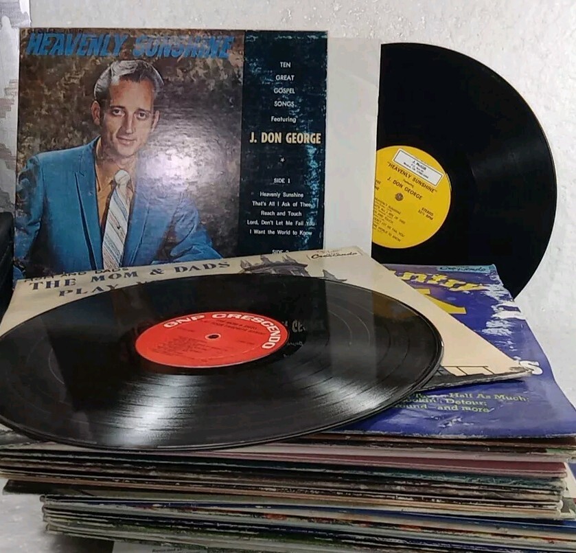 12” Vinyl Records Great Crafts Wall Art Projects Party Decoration LPs Lot of 30-image