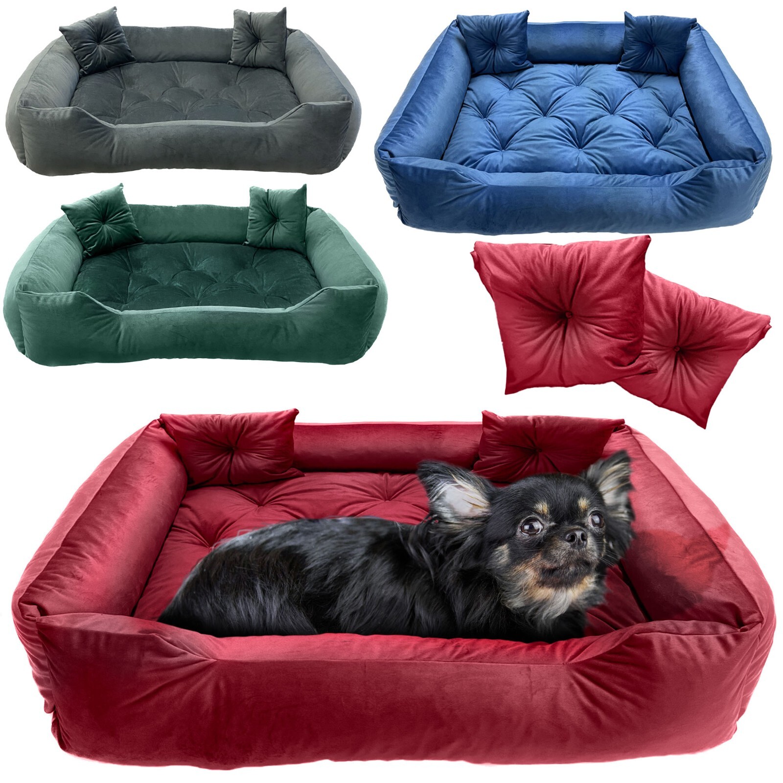 Cuccia per cani cuscino per cani S-XL cuccia per gatti divano per cani cesta ...