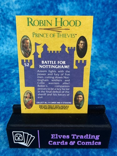 Robin Hood: Prince of Thieves Movie SINGLE Non-Sport Trading card by Topps 1991 - Picture 102 of 126