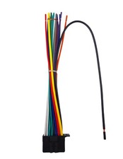 Replacement Wire Harness for JVC KW-V240BT KWV240BT Car Radio Stereo 16-Pin