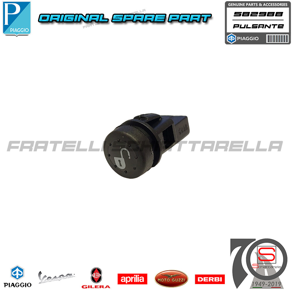 Pulsante Apertura Sella Per Piaggio Beverly, MP3, Liberty, Vespa GTS, X8, X9, X10, X Evo - Ricambio Compatibile - Foto 8