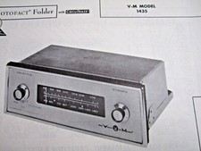 VM 1435 TUNER RECEIVER PHOTOFACT