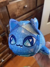 Aphmau MeeMeows Mystery Plush  Litter 4 Celestial Series SAPPHIRE CAT Kitten