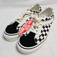 NEW VANS Bold NI Checkerboard Black/True White Skate Shoes Men’s 5/Women’s 6.5