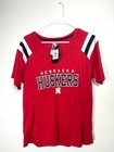 Nebraska Cornhuskers Ncaa Red Fashion Jersey Women's Large Nwt