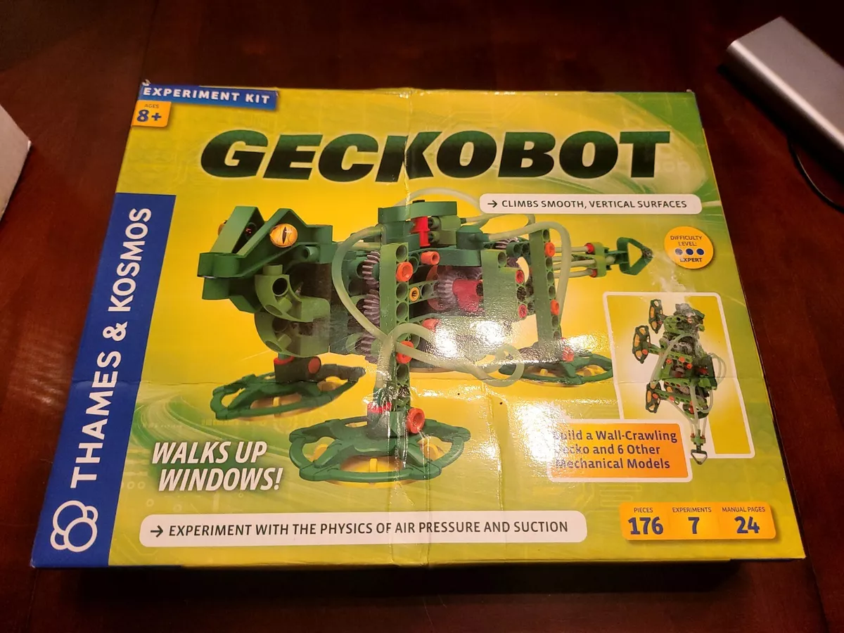 New Open Box Thames & Kosmos GECKOBOT Wall Climbing Robot 176 pc