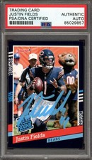 JUSTIN FIELDS 2021 Panini Instant Donruss Autograph #BW8 (#1/2231) PSA/DNA AUTO
