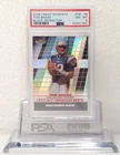 2008 Topps Finest Moments Tom Brady Black Refractor /99 PSA 8