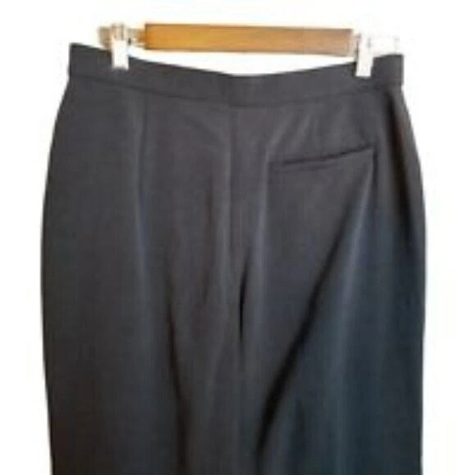 Женские однотонные серые брюки Haggar размер 8 - Изображение 4 из 4