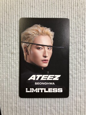 ATEEZ JAPAN 2ND SINGLE Limitless HMV coupon Official Photo Card | eBay