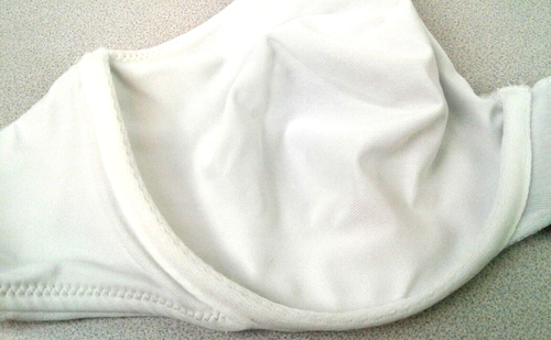 Bali Platinum Ladies White RN 15763 Nylon Underwire Bra Size 32 D (4) - Picture 9 of 12