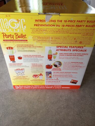 MAGIC BULLET Party Bullet Blender Mixer Drink Making System PBR-1802 - Picture 3 of 7
