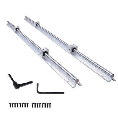 4Pcs SBR16UU Bearing Blocks with 2Pcs SBR16-1500mm Linear Guide Rails