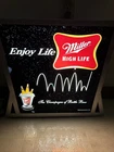 Milker High Life lighted beer sign Bouncing Ball Vintage 2003 🔥