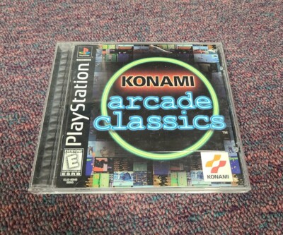 Konami Arcade Classics (PlayStation 1) PS1 (Tested&Works Well) Ships Immediately