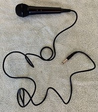 Microphone Black Wired Lightly Used L K
