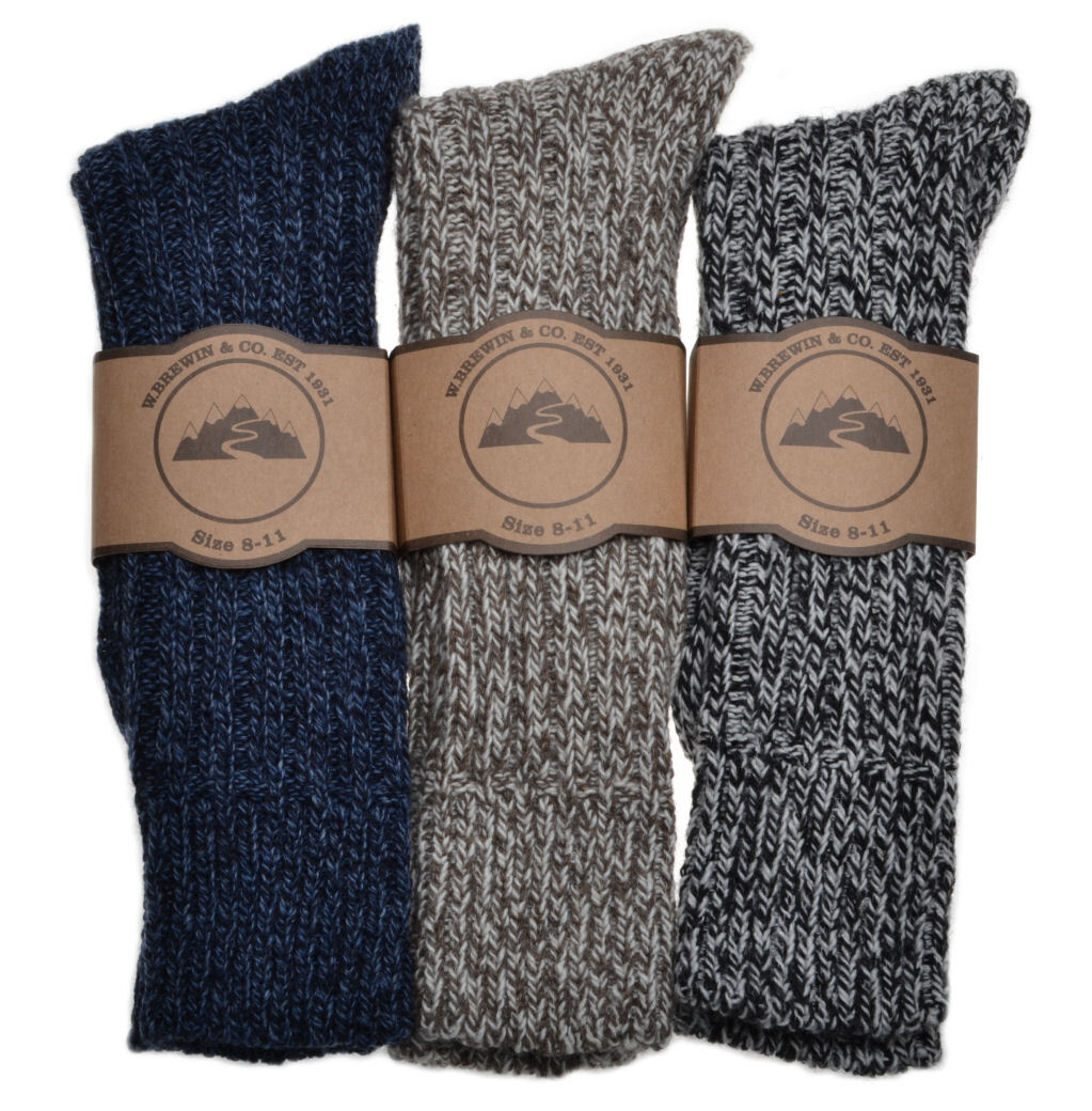 3 Pairs of Mens Thick & Warm Heavyweight Socks