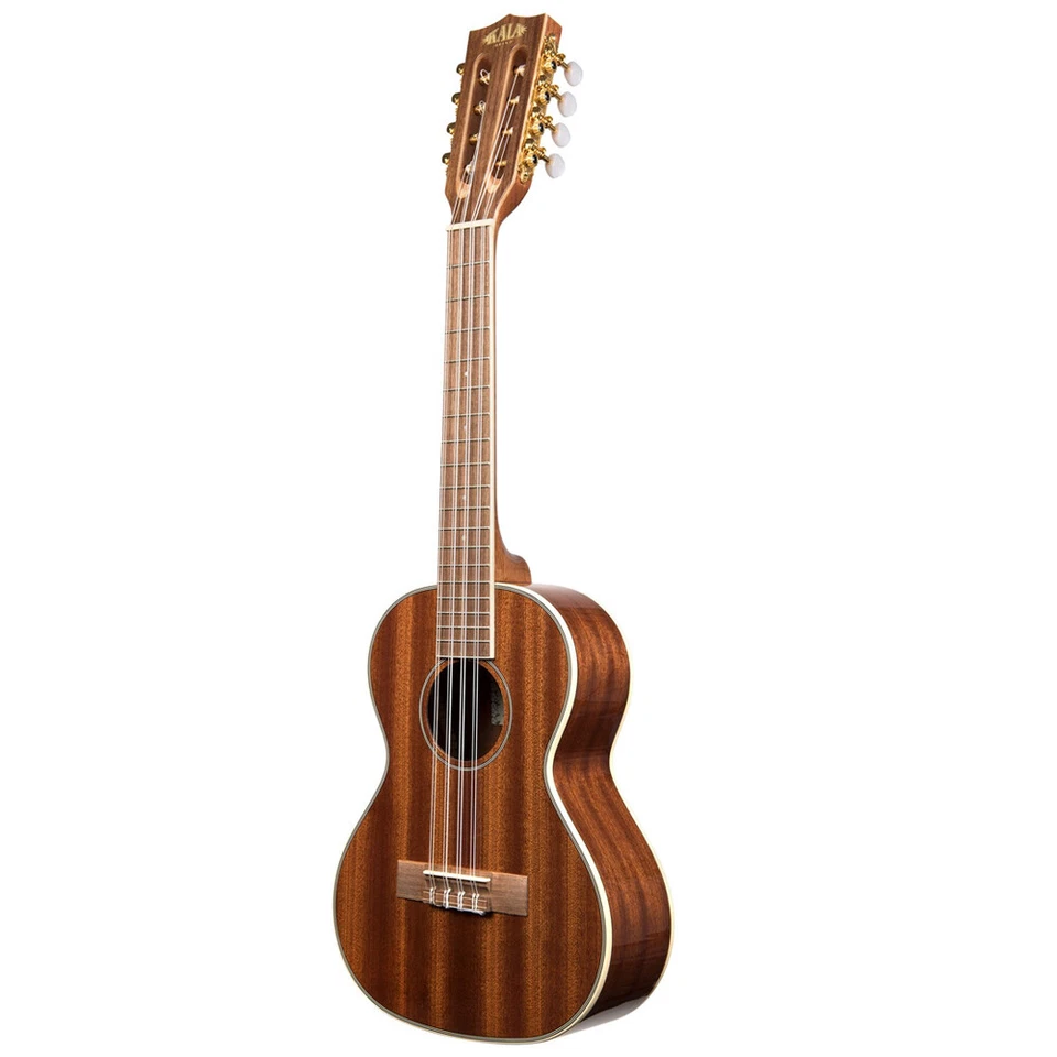Kala KA-8 Gloss Mahogany Tenor 8-String Ukulele with Aquila Super Nylgut Strings - Image 4 of 4