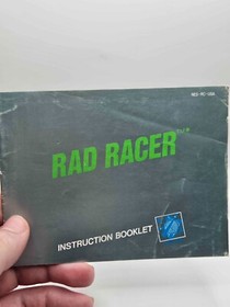 Rad Racer [NES] Cartridge w/Manual Cleaned, tested and genuine