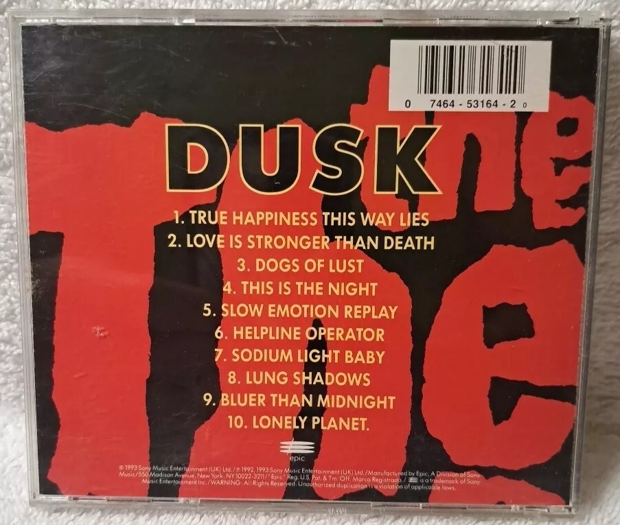 Dusk by The The (CD, Jan-1993, Sony Music Distribution (USA
