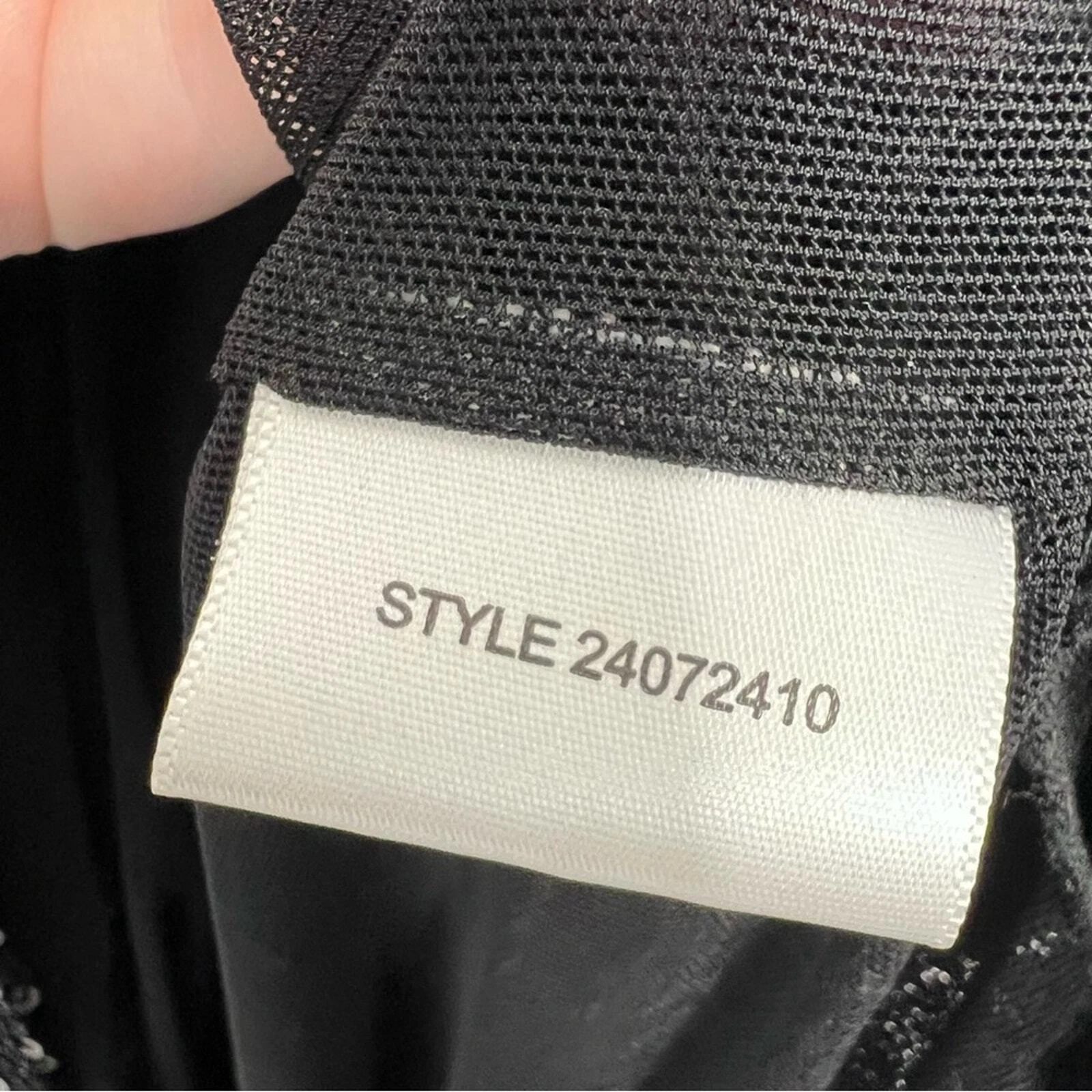 Abito Tory Burch nero paillettes manica 3 4 sera festa vestito nuovo anni taglia S