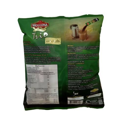6X Moccona Trio Espresso Coffee Rich 3 in 1 Mixed Instant Powder FAST Express - Picture 6 of 13
