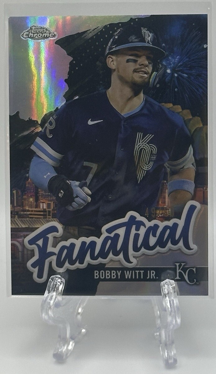 ボビーウィットジュニア　Topps 2023 50枚限定　直筆サインカード 2023 Panini Donruss Bobby Witt Jr ボビー・ウィット・ジュニア